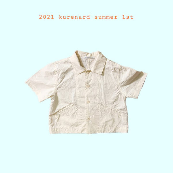KURENARD - Korean Children Fashion - #Kfashion4kids - Natural Short Sleeves Shirts - 3