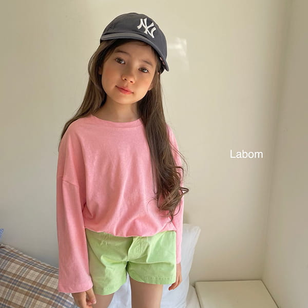 LABOM - Korean Children Fashion - #Kfashion4kids - Vacation Long Tee