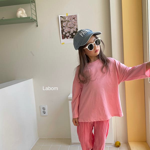 LABOM - Korean Children Fashion - #Kfashion4kids - Vacation Long Tee - 5