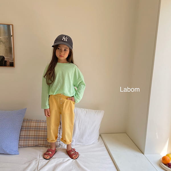 LABOM - Korean Children Fashion - #Kfashion4kids - Vacation Long Tee - 7