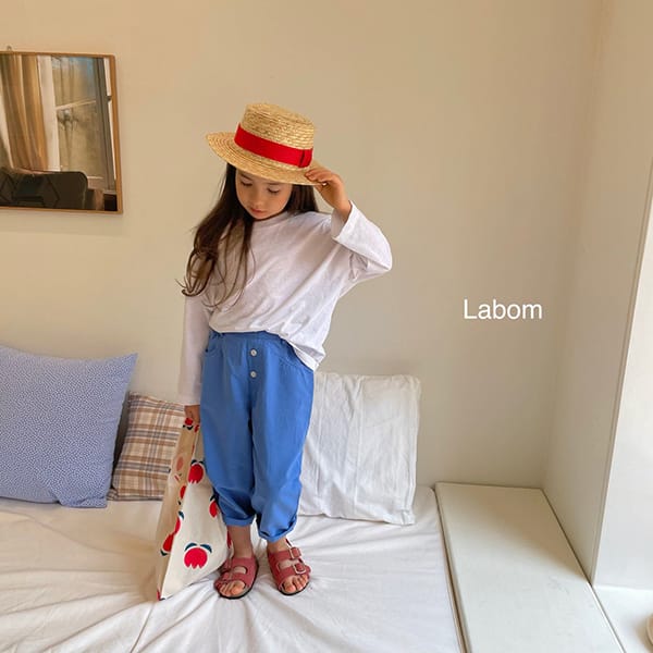 LABOM - Korean Children Fashion - #Kfashion4kids - Cookie Button Pants - 5
