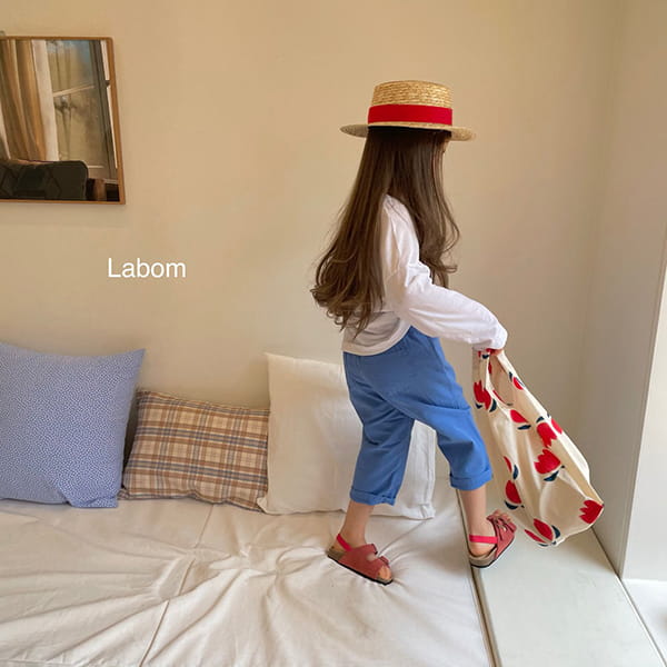 LABOM - Korean Children Fashion - #Kfashion4kids - Cookie Button Pants - 6