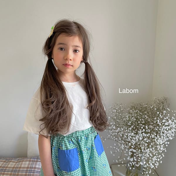 LABOM - Korean Children Fashion - #Kfashion4kids - Melting Simple Short Sleeves Tee - 7