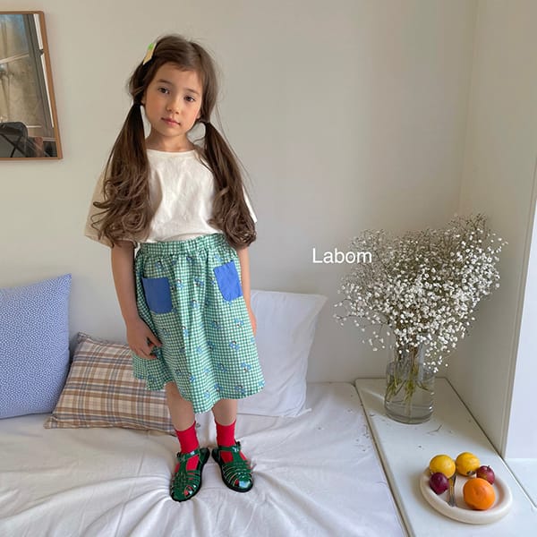 LABOM - Korean Children Fashion - #Kfashion4kids - Melting Simple Short Sleeves Tee - 8