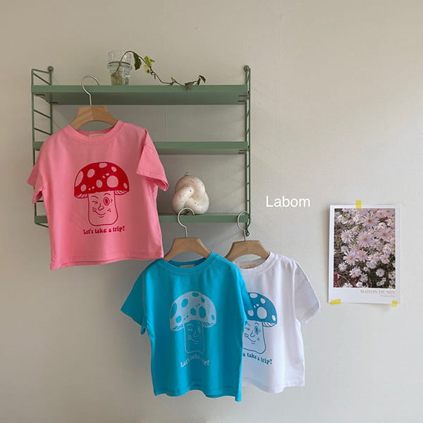 LABOM - Korean Children Fashion - #Kfashion4kids - Mushroom Tee - 11