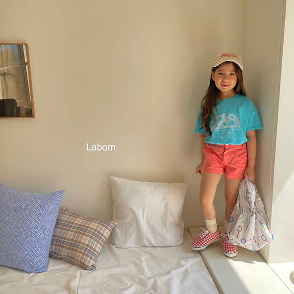 LABOM - Korean Children Fashion - #Kfashion4kids - Mushroom Tee - 4