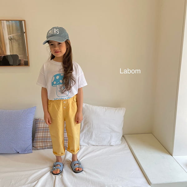 LABOM - Korean Children Fashion - #Kfashion4kids - Mushroom Tee - 7