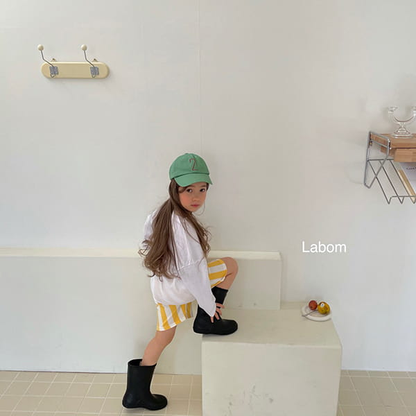 LABOM - Korean Children Fashion - #Kfashion4kids - Nuts Stripes Pants - 10
