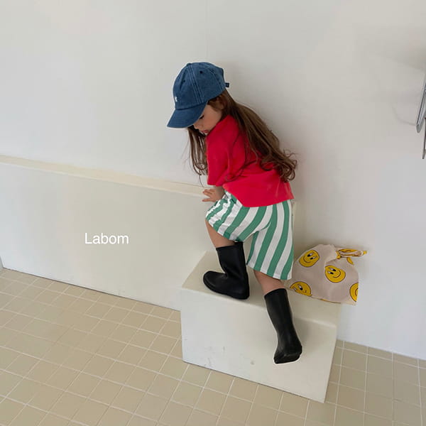 LABOM - Korean Children Fashion - #Kfashion4kids - Nuts Stripes Pants - 5