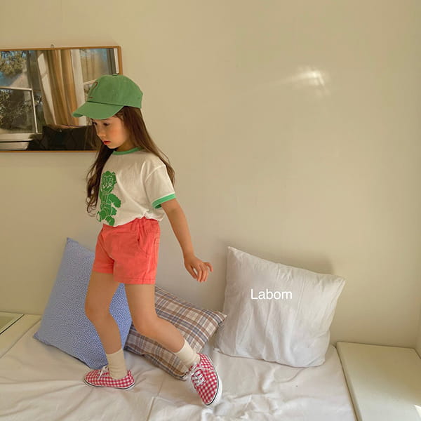 LABOM - Korean Children Fashion - #Kfashion4kids - Bear Tee - 4