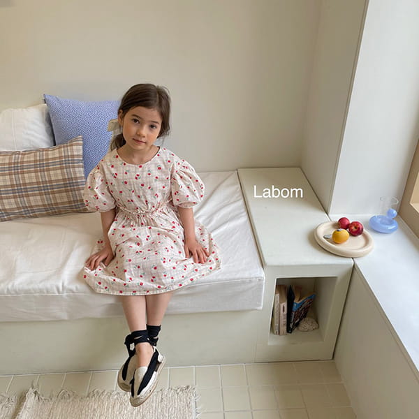 LABOM - Korean Children Fashion - #Kfashion4kids - Rumi Shirring One-piece - 10