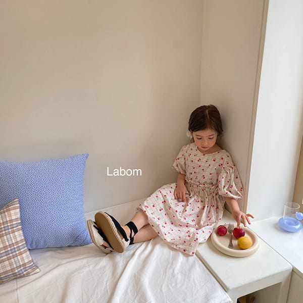 LABOM - Korean Children Fashion - #Kfashion4kids - Rumi Shirring One-piece - 9