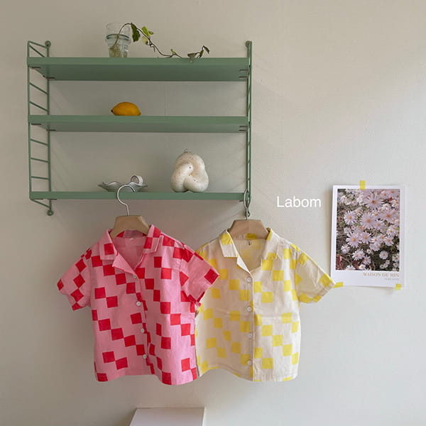 LABOM - Korean Children Fashion - #Kfashion4kids - Cube Shirt - 2