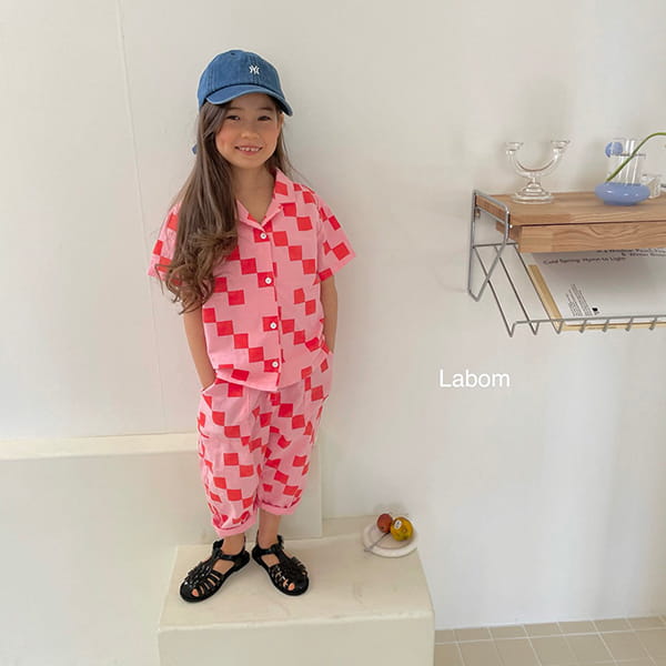 LABOM - Korean Children Fashion - #Kfashion4kids - Cube Shirt - 3