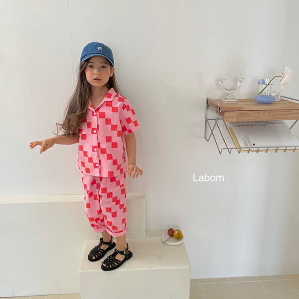 LABOM - Korean Children Fashion - #Kfashion4kids - Cube Shirt - 4