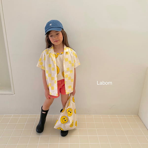 LABOM - Korean Children Fashion - #Kfashion4kids - Cube Shirt - 8