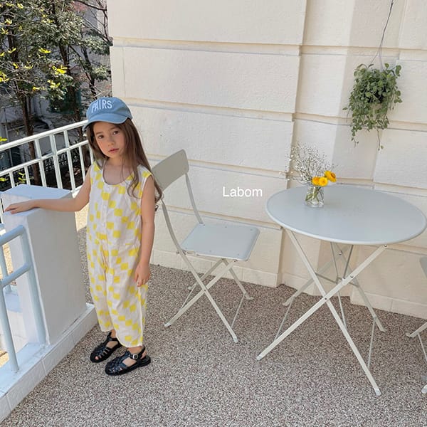 LABOM - Korean Children Fashion - #Kfashion4kids - Cube Jumpsuit - 4