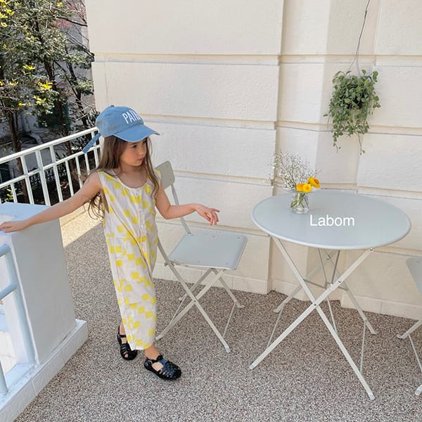 LABOM - Korean Children Fashion - #Kfashion4kids - Cube Jumpsuit - 5