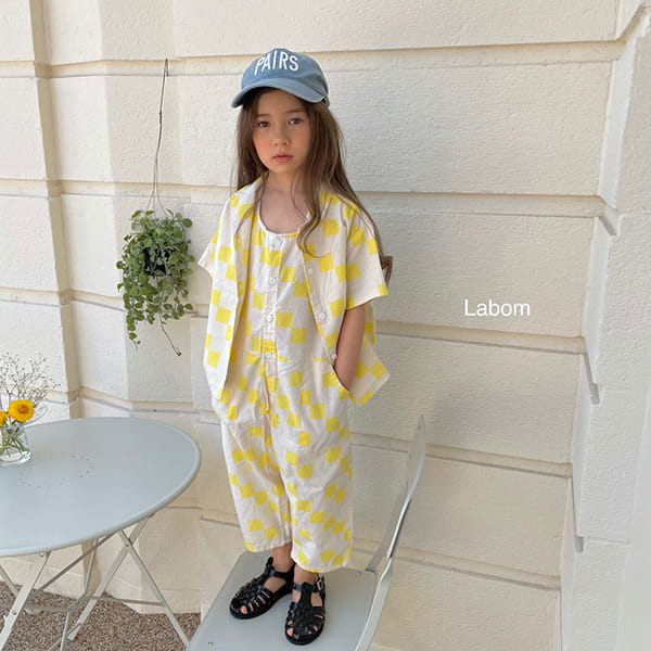 LABOM - Korean Children Fashion - #Kfashion4kids - Cube Jumpsuit - 6