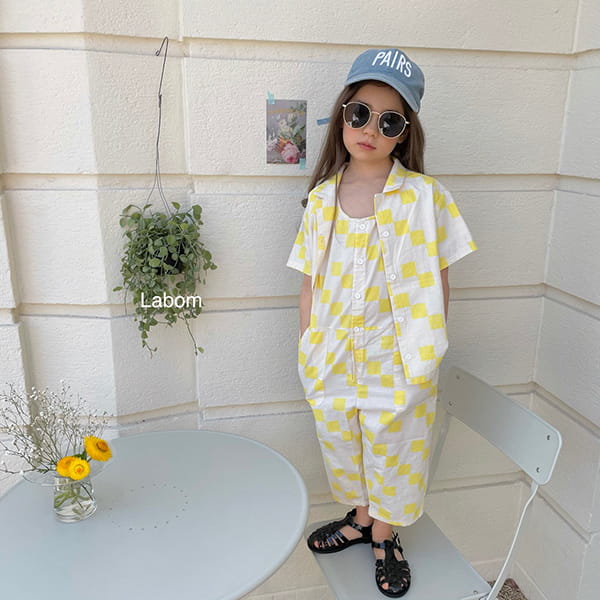 LABOM - Korean Children Fashion - #Kfashion4kids - Cube Jumpsuit - 7