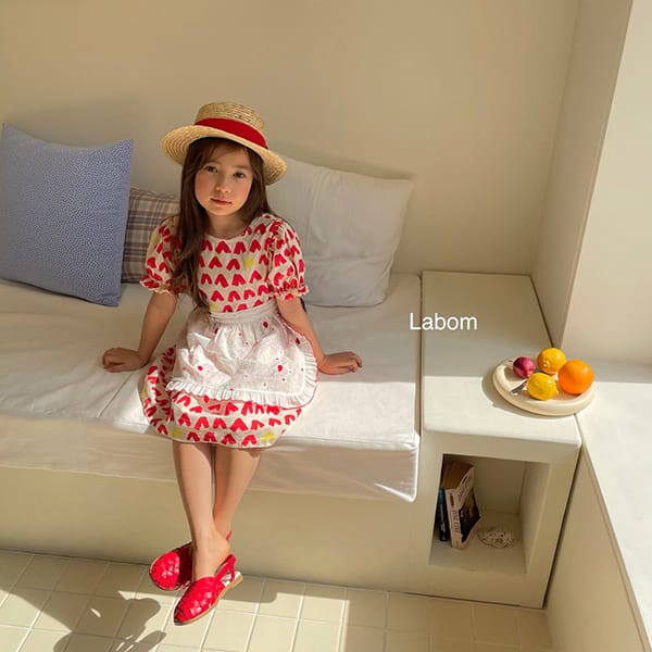 LABOM - Korean Children Fashion - #Kfashion4kids - Chacha Apron - 6