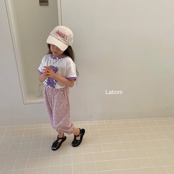 LABOM - Korean Children Fashion - #Kfashion4kids - Coco Flower Pants - 10