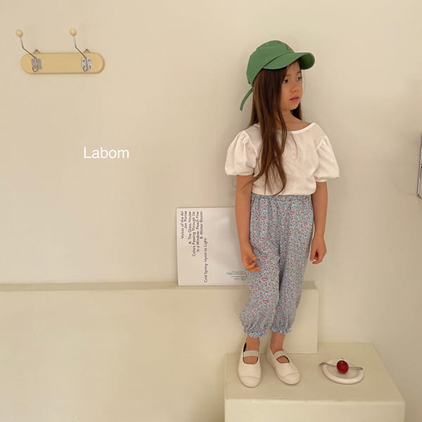 LABOM - Korean Children Fashion - #Kfashion4kids - Coco Flower Pants - 3