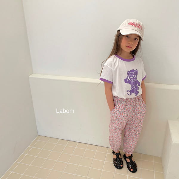 LABOM - Korean Children Fashion - #Kfashion4kids - Coco Flower Pants - 7