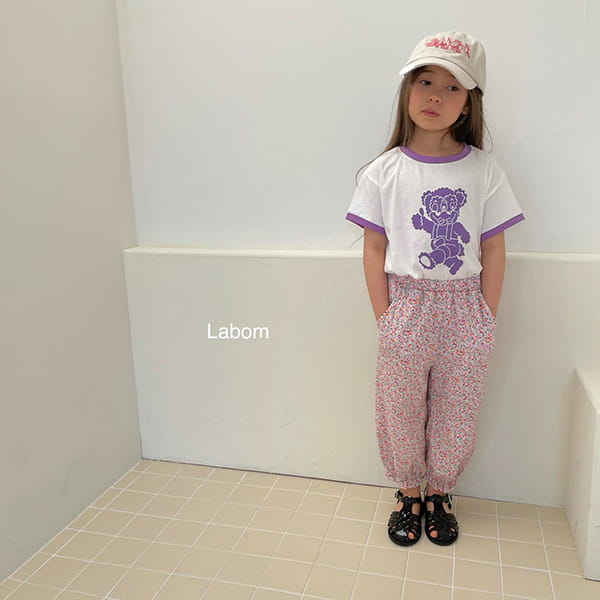 LABOM - Korean Children Fashion - #Kfashion4kids - Coco Flower Pants - 8