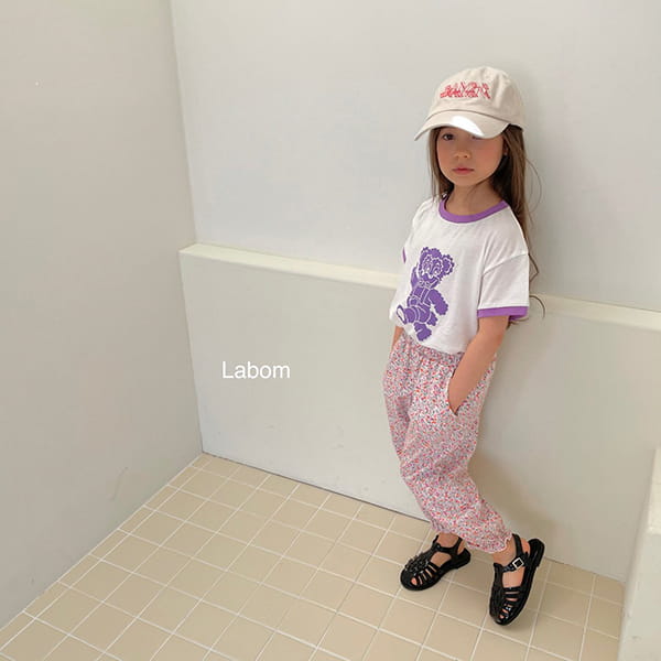 LABOM - Korean Children Fashion - #Kfashion4kids - Coco Flower Pants - 9