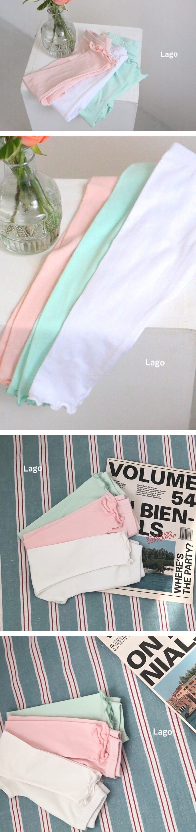 LAGO - Korean Children Fashion - #Kfashion4kids - Modal Span Leggings