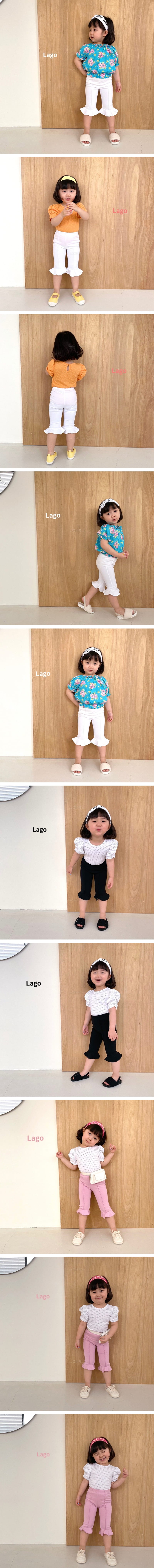 LAGO - Korean Children Fashion - #Kfashion4kids - Tulip Capri Pants