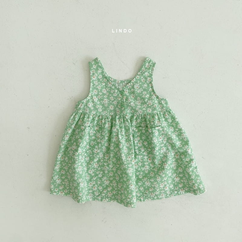 LINDO - Korean Children Fashion - #Kfashion4kids - Flower One-piece - 9
