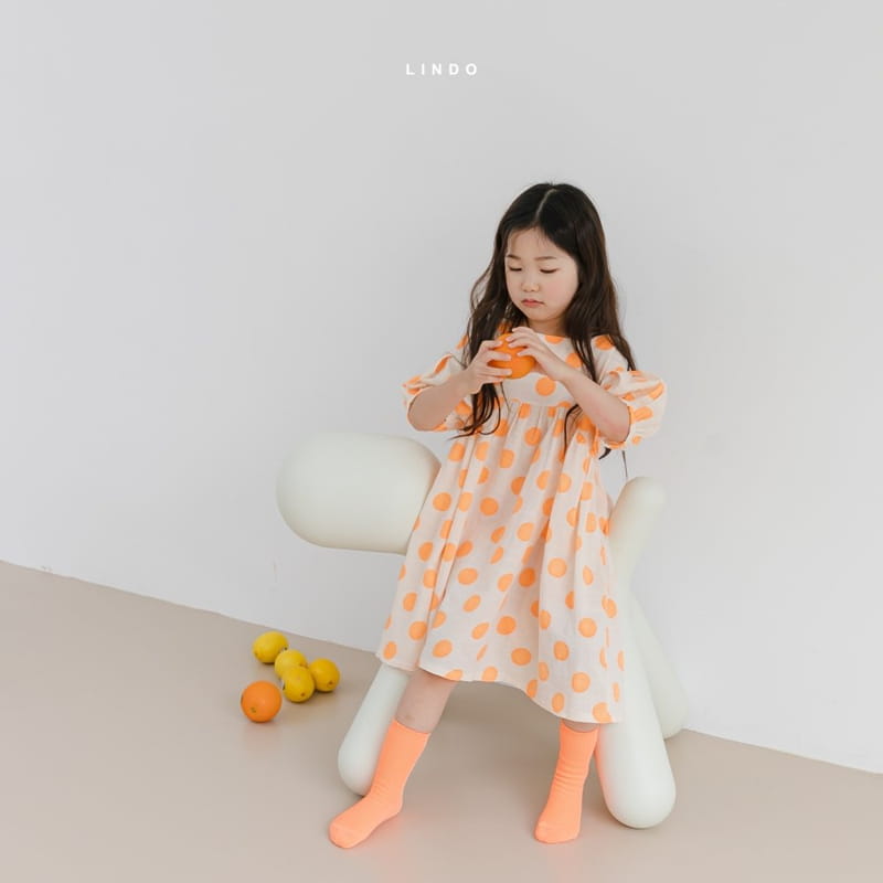 LINDO - Korean Children Fashion - #Kfashion4kids - Circle One-piece - 10