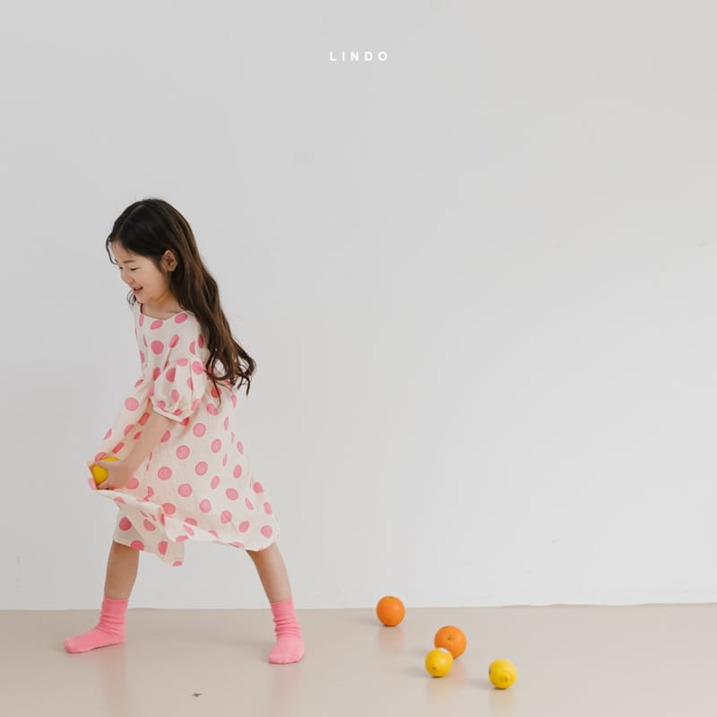 LINDO - Korean Children Fashion - #Kfashion4kids - Circle One-piece - 12
