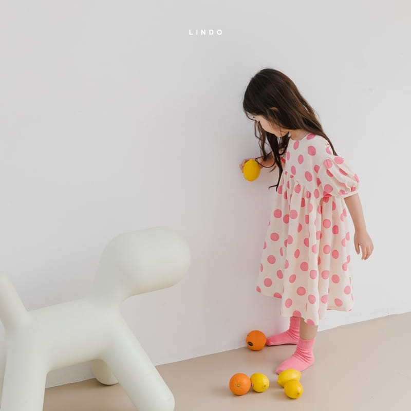 LINDO - Korean Children Fashion - #Kfashion4kids - Circle One-piece - 6