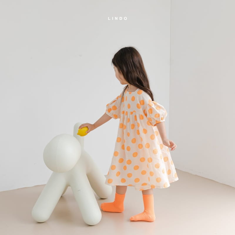 LINDO - Korean Children Fashion - #Kfashion4kids - Circle One-piece - 7