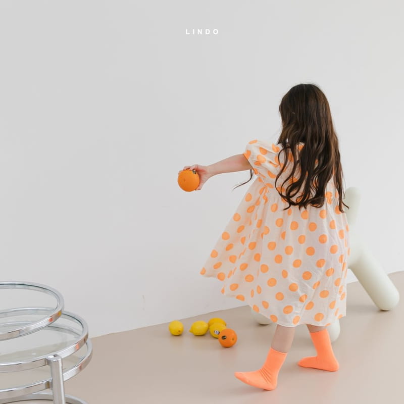 LINDO - Korean Children Fashion - #Kfashion4kids - Circle One-piece - 8