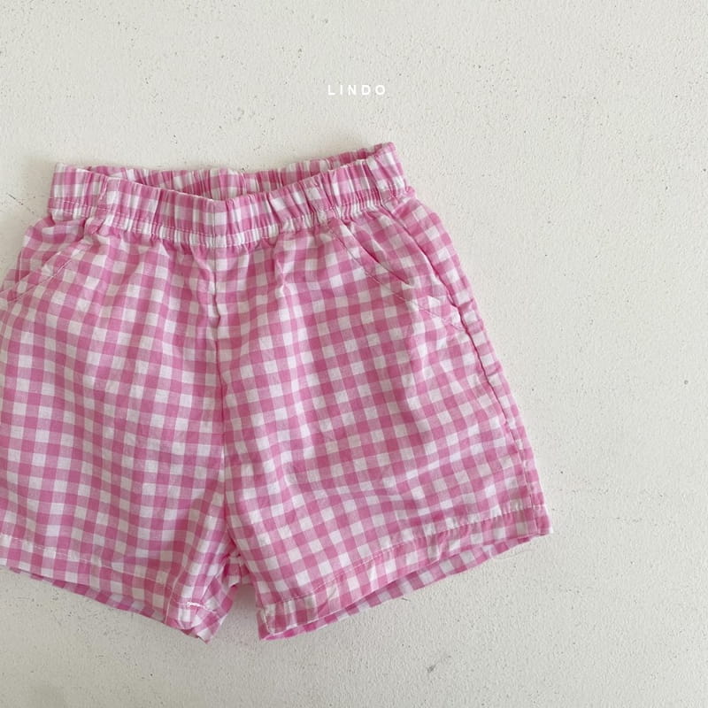 LINDO - Korean Children Fashion - #Kfashion4kids - Check Check Shorts - 7