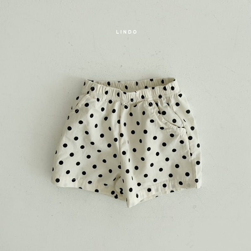 LINDO - Korean Children Fashion - #Kfashion4kids - Mini Dots Shorts - 2