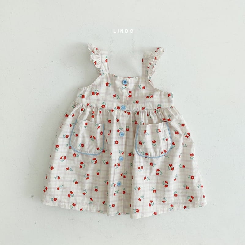 LINDO - Korean Children Fashion - #Kfashion4kids - 5 Buttons One-piece - 3