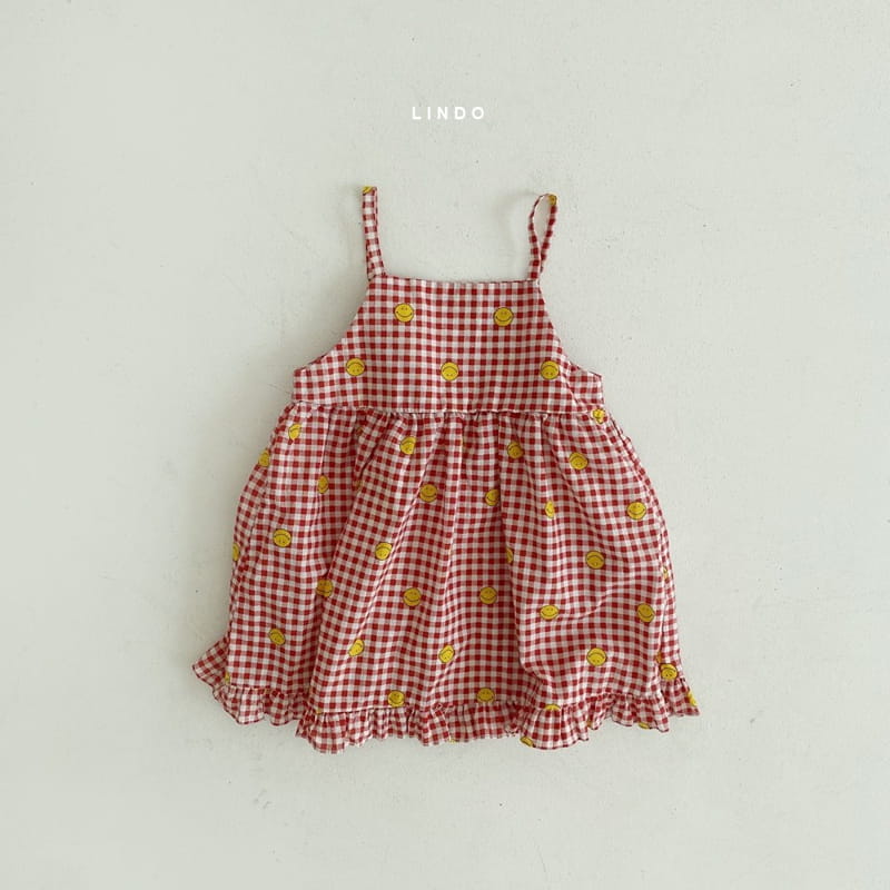 LINDO - Korean Children Fashion - #Kfashion4kids - Smile One-piece