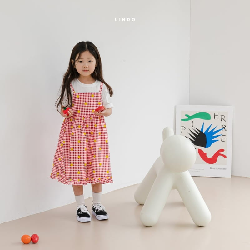 LINDO - Korean Children Fashion - #Kfashion4kids - Smile One-piece - 4