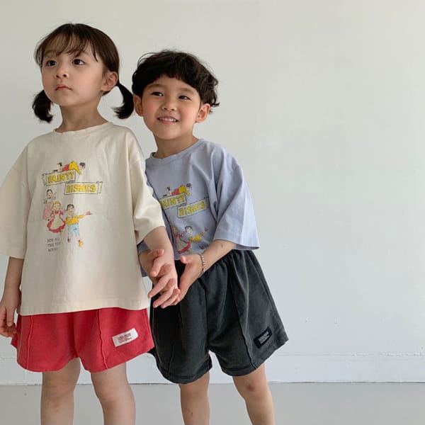 LITTLE COLLI - Korean Children Fashion - #Kfashion4kids - Pigment Shorts