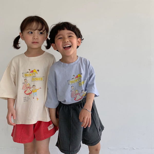 LITTLE COLLI - Korean Children Fashion - #Kfashion4kids - Pigment Shorts - 5