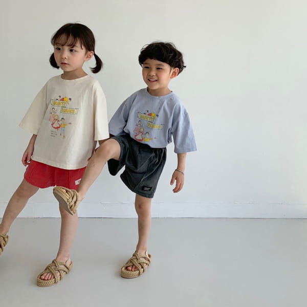 LITTLE COLLI - Korean Children Fashion - #Kfashion4kids - Pigment Shorts - 6