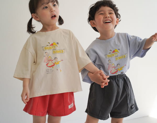LITTLE COLLI - Korean Children Fashion - #Kfashion4kids - Pigment Shorts - 9