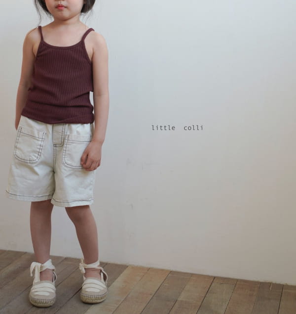 LITTLE COLLI - Korean Children Fashion - #Kfashion4kids - Span Pocket Shorts - 7