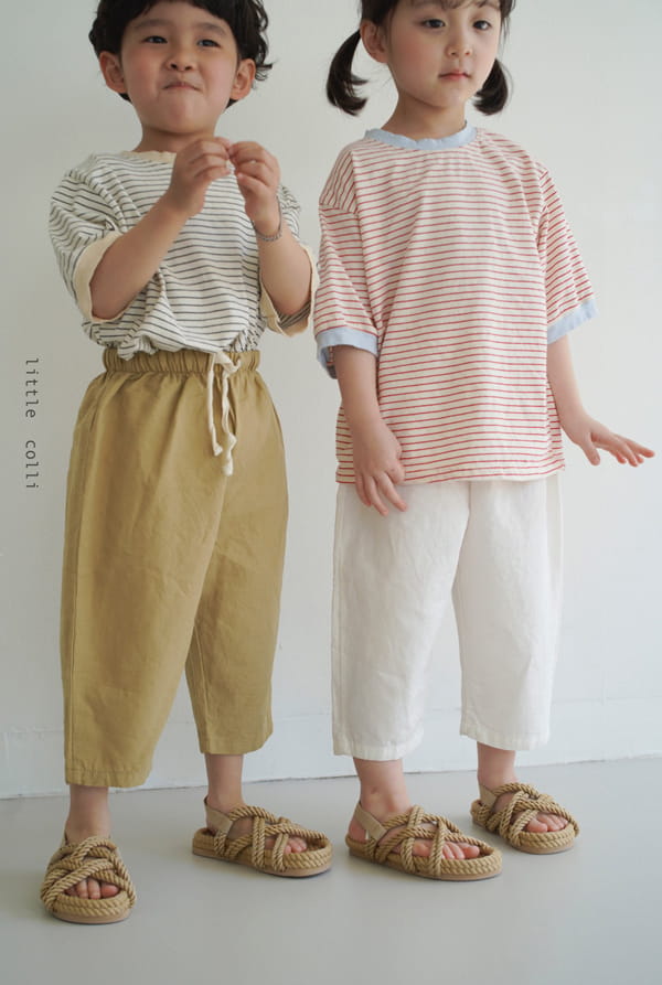LITTLE COLLI - Korean Children Fashion - #Kfashion4kids - Color Stipes Tee - 8