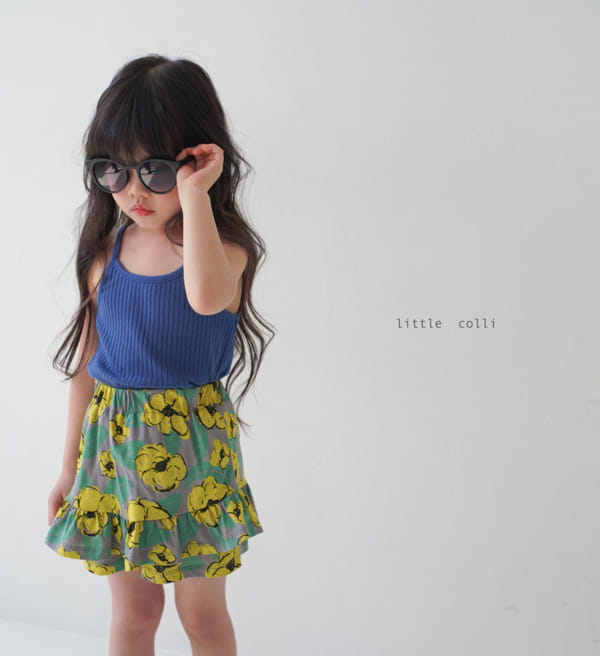 LITTLE COLLI - Korean Children Fashion - #Kfashion4kids - Flower Skirt Shorts - 5